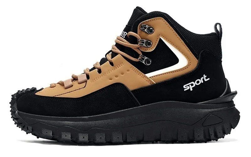 (⏰LAST DAY-70% OFF🛒)Men's Outdoor Hiking Boots - Waterproof, Non-Slip, Puncture-Proof And Smash-Proof; Correct Arch Support And Wide Toe - Suitable For Daily Wear And Outdoor Adventures