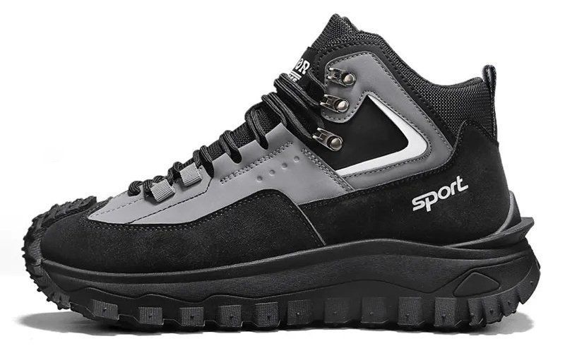 (⏰LAST DAY-70% OFF🛒)Men's Outdoor Hiking Boots - Waterproof, Non-Slip, Puncture-Proof And Smash-Proof; Correct Arch Support And Wide Toe - Suitable For Daily Wear And Outdoor Adventures